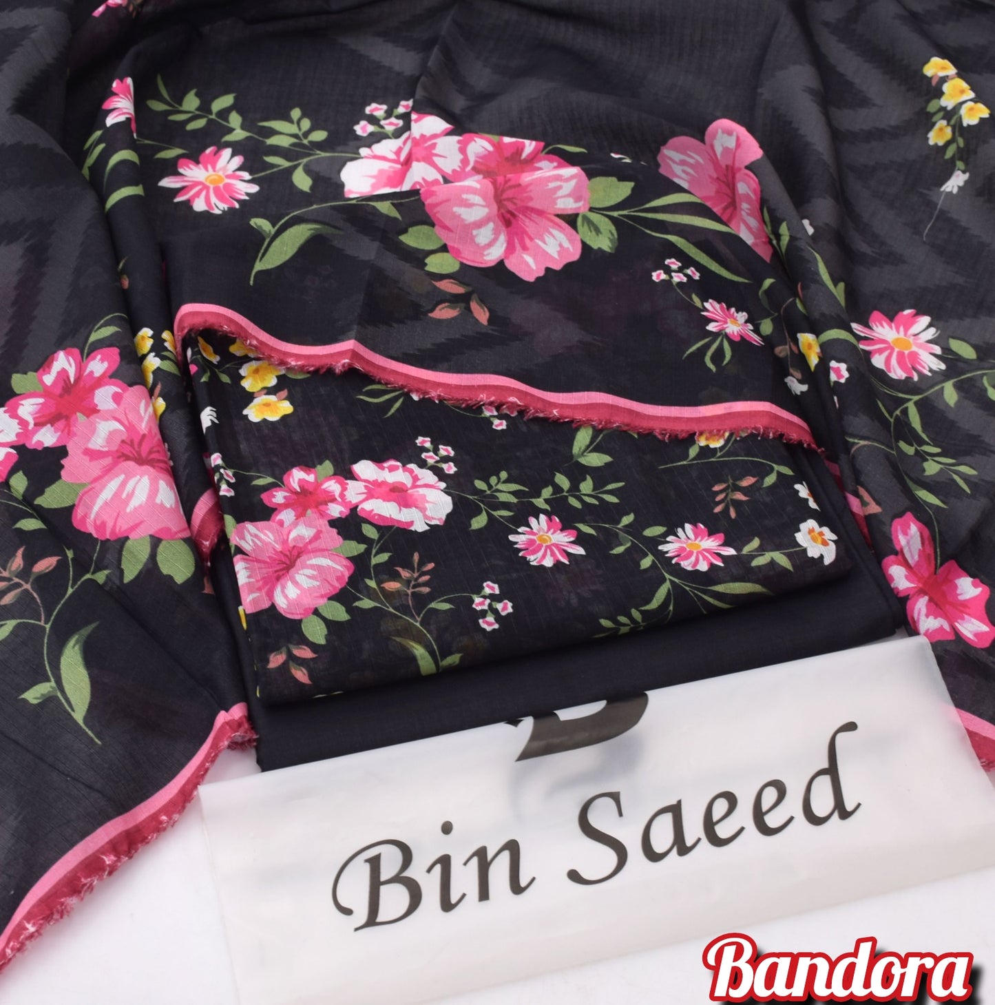 3Pc - Unstitched Printed Lawn