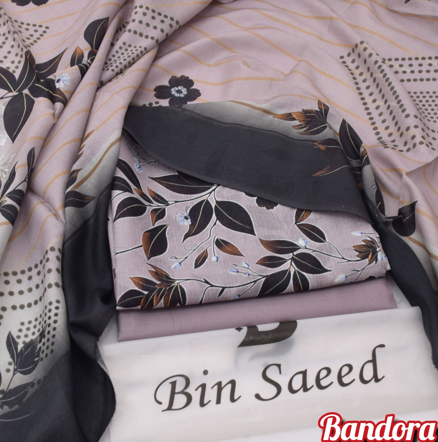 3Pc - Unstitched Printed Lawn