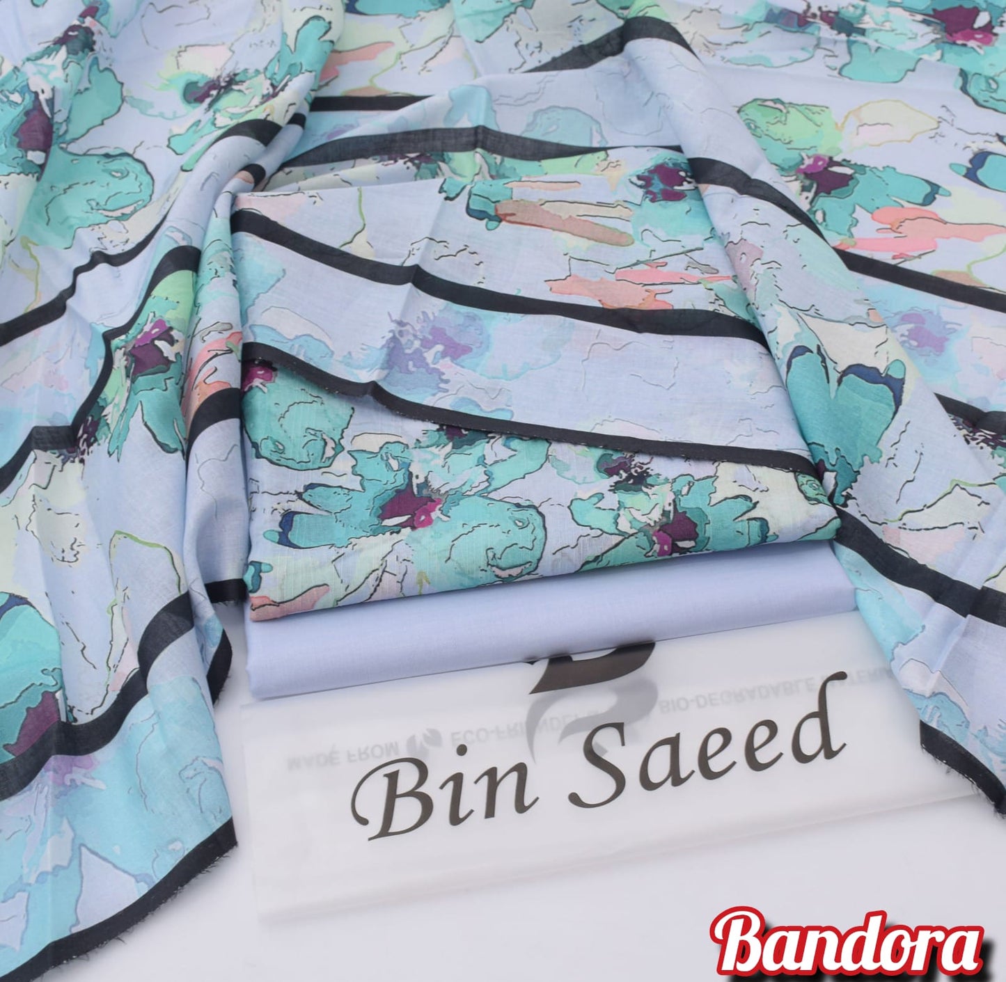 3Pc - Unstitched Printed Lawn