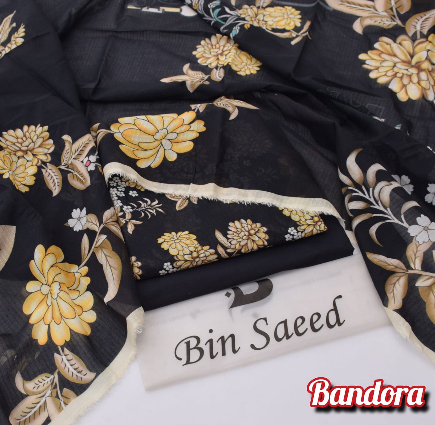 3Pc - Unstitched Printed Lawn
