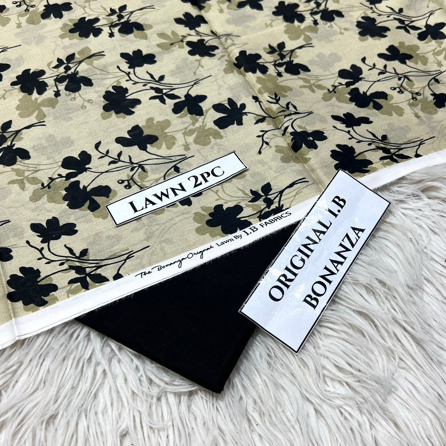 2Pc - Unstitched Printed Lawn