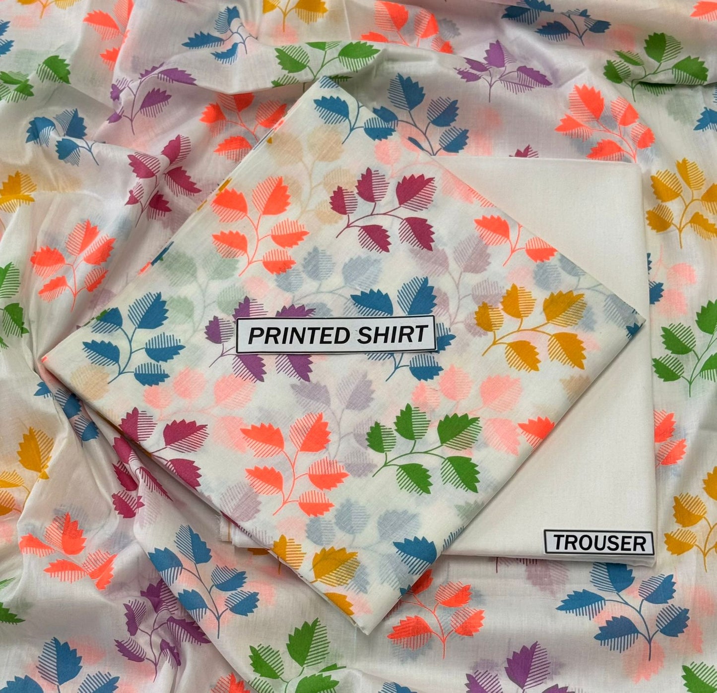 2Pc - Unstitched Printed Lawn