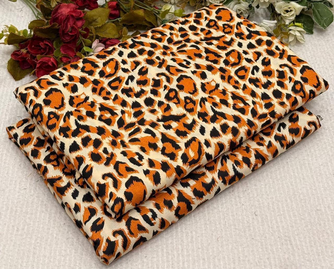 2Pc - Unstitched Printed Cotton