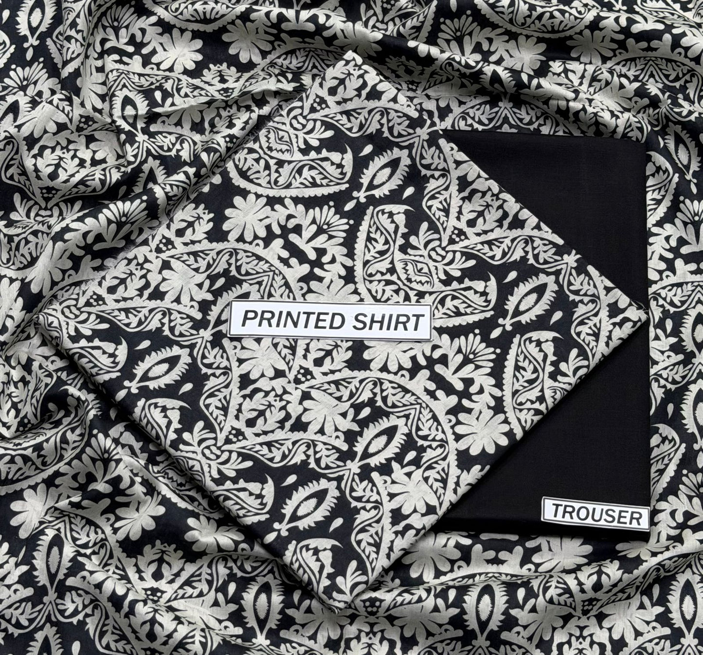 2Pc - Unstitched Printed Lawn
