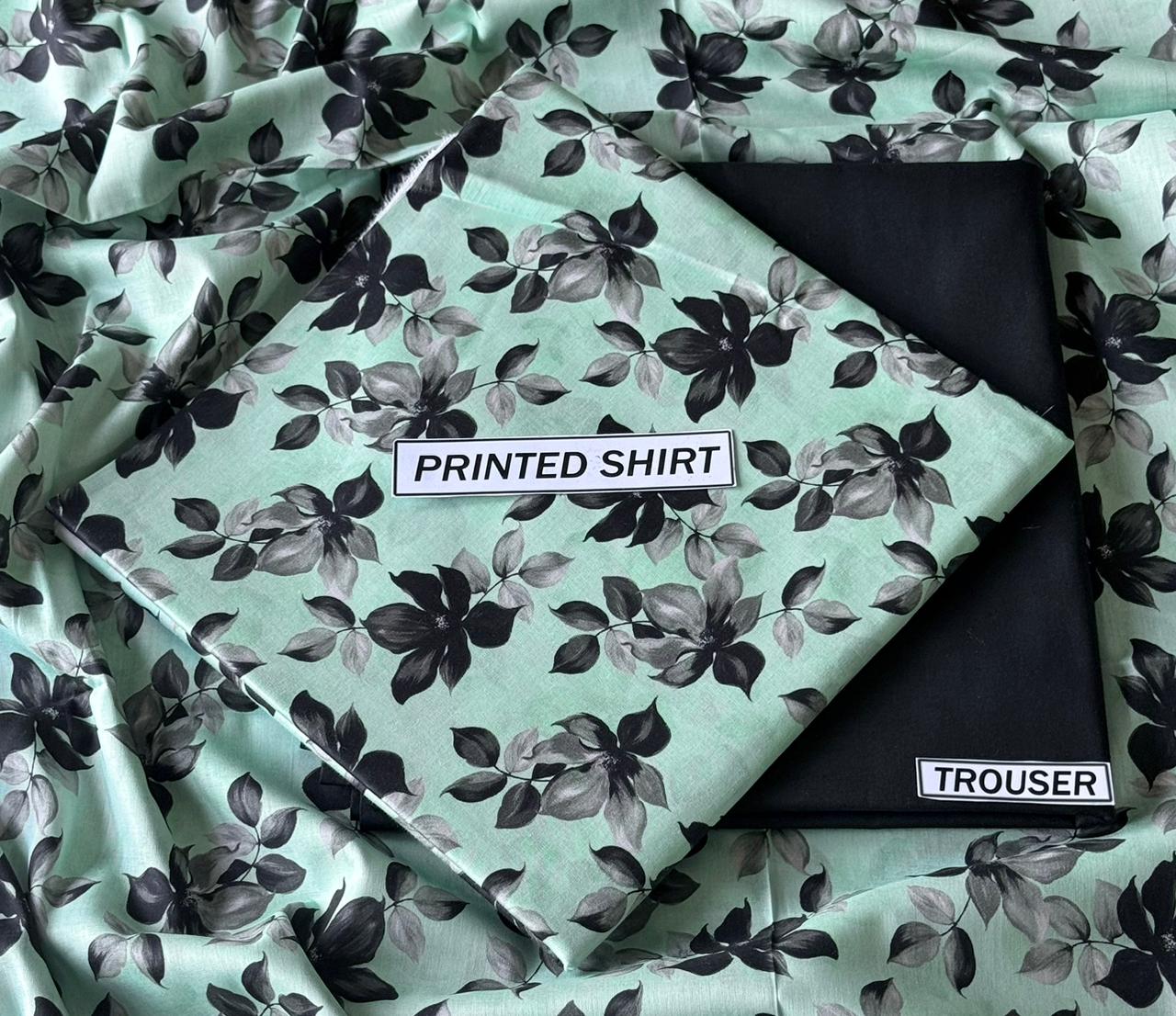 2Pc - Unstitched Printed Lawn