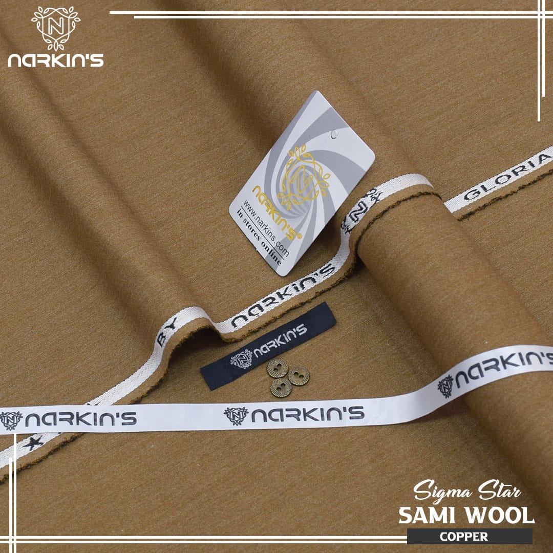 Premium Unstitched Wool Wash'n Wear