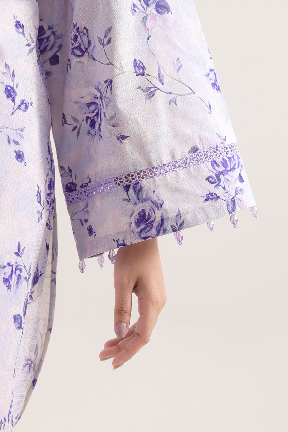 3Pc - Unstitched EMB Lawn