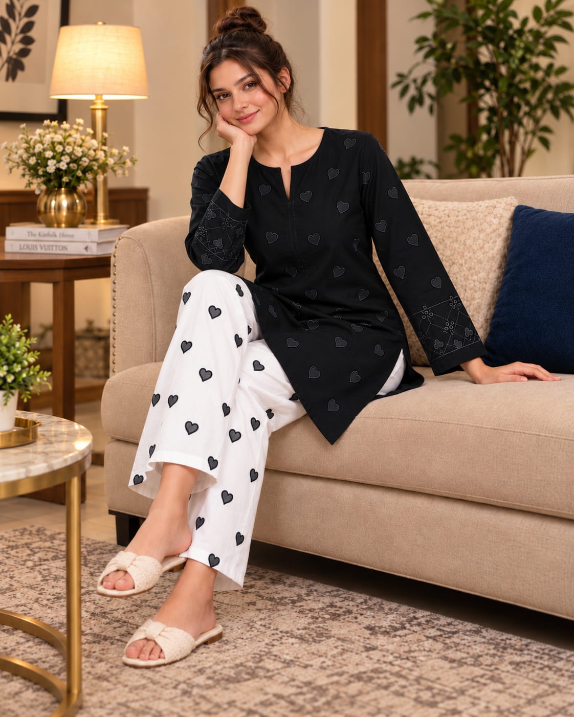 2Pc - Unstitched EMB Dhanak