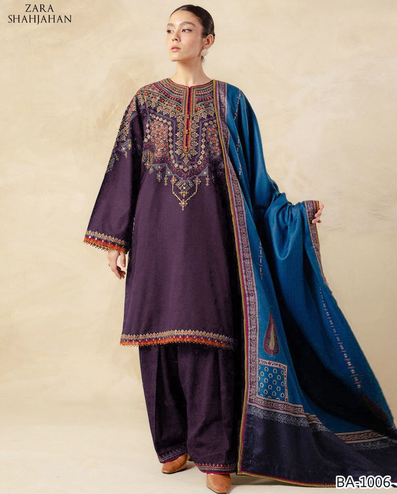 2Pc -  Unstitched EMB Lawn