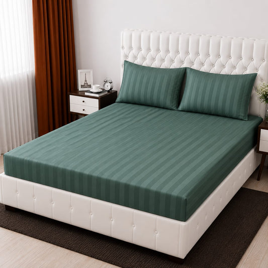 Premium cotton Fitted Bedsheet