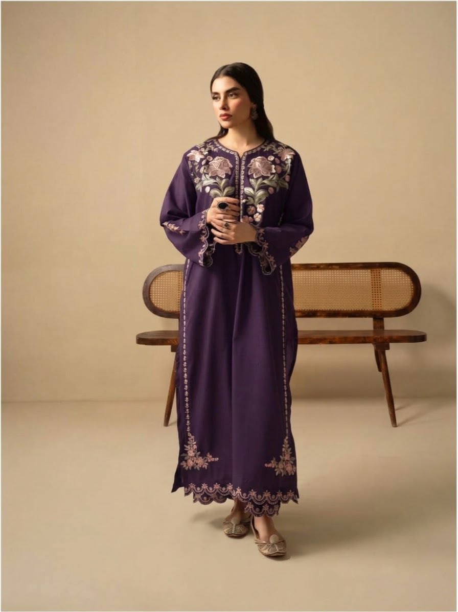 2Pc -  Unstitched EMB Dhanak